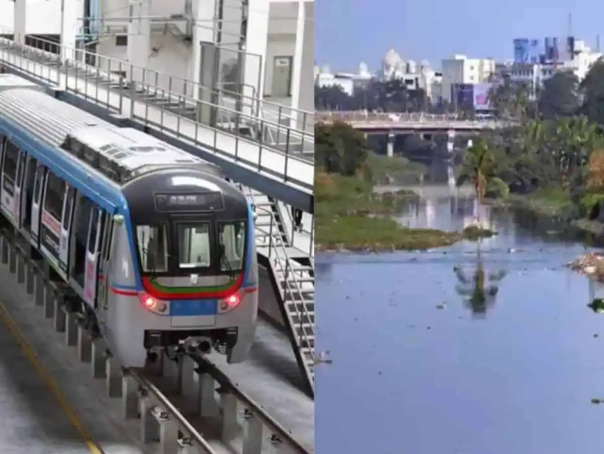 మూసీ న‌ది తీరం వెంట‌ రైలు నిర్మాణానికి ప్లాన్‌!