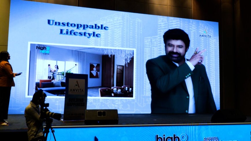 అన్వితా గ్రూప్ బ్రాండ్ అంబాసిడ‌ర్‌గా బాల‌కృష్ణ‌