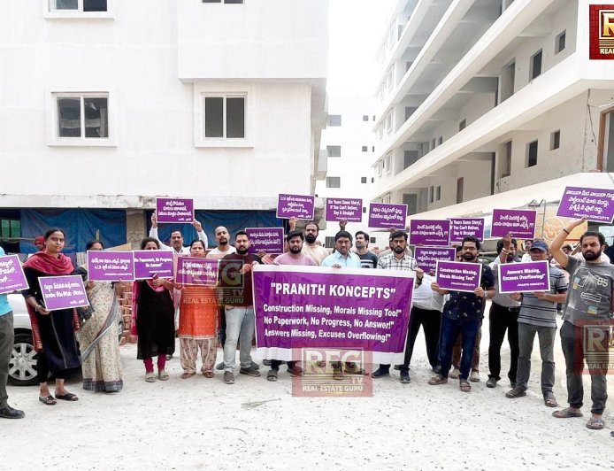 గాల్లో ఫ్లాట్ల‌ను అమ్మిన ప్ర‌ణీత్?