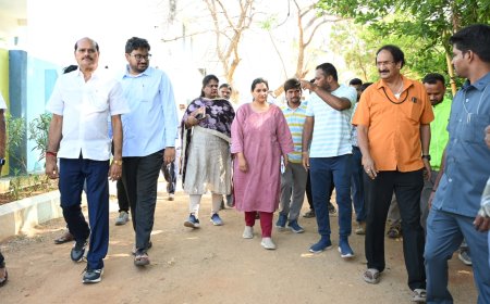 Manikonda RWAs Flag Civic Gaps as Commissioner Reviews Local Conditions