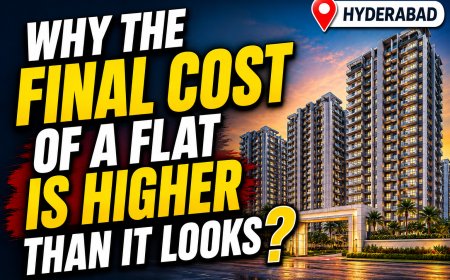 Why the final cost of a flat is higher than it looks?