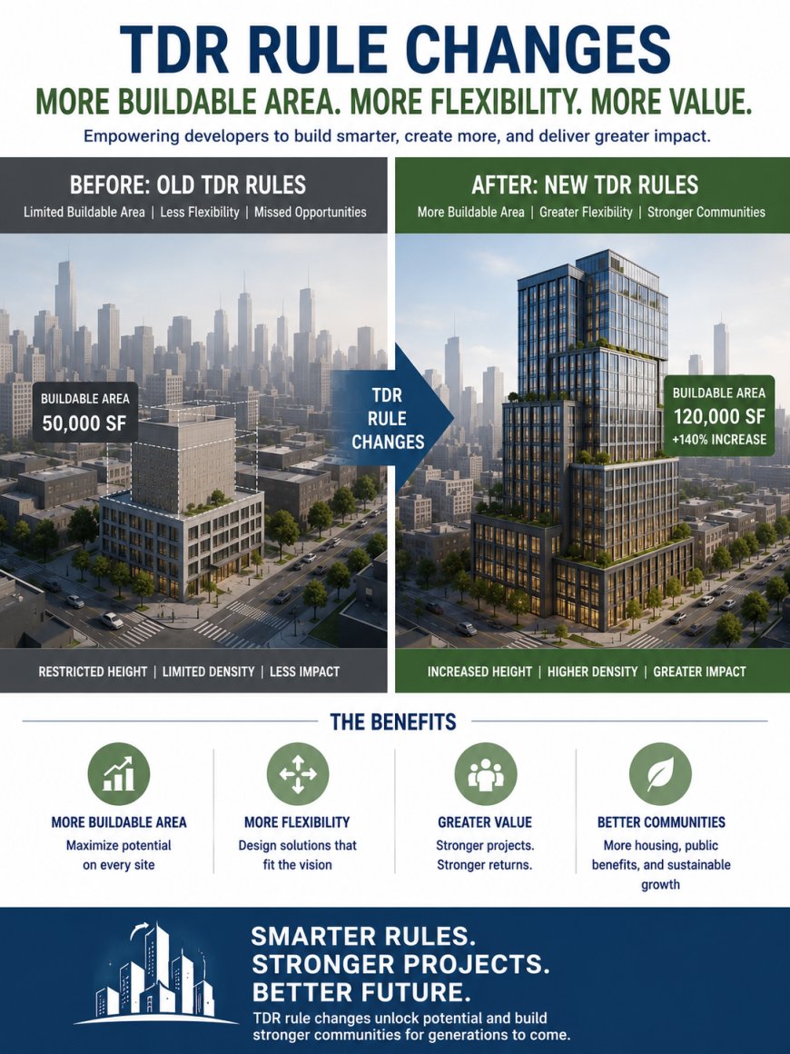 TDR rule changes give developers more buildable area, flexibility