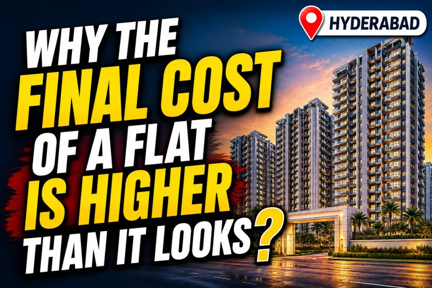 Why the final cost of a flat is higher than it looks?