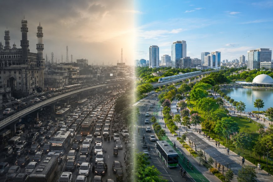 New frontier for Hyd:  From traffic gridlock to greener, livable city