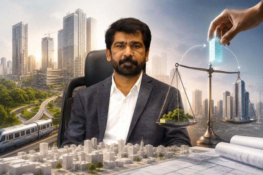 TDR - Controlled growth key to city’s realty, says Rajashekar Reddy