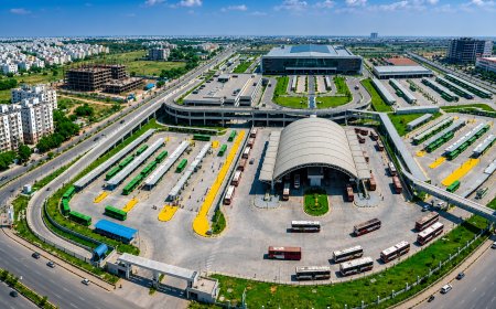 Mega bus terminal: Near ORR or inside city