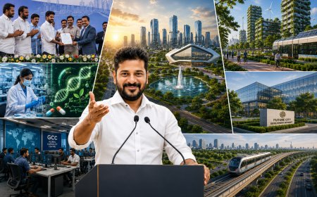 Future City to be pollution-free global hub: Revanth