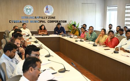 CMC Sets July 15 Deadline for Model Junctions, Pushes Civic Works Across Serilingampally