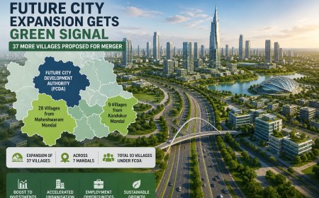 Future City Expansion Gets Green Signal, 37 More Villages Proposed for Merger