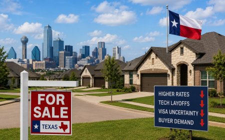 Telugu IT Professionals' Slowdown Cools Texas Housing Market