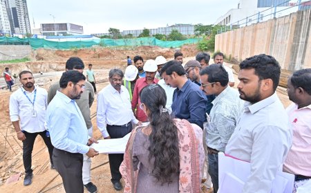 Water Board MD Reviews Godavari, Neopolis Water Projects, Calls for Future-Ready Infrastructure