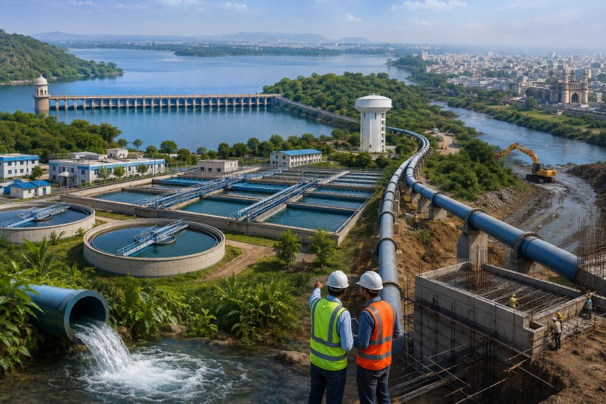 Godavari Water Lifeline: 17.5 TMC for Hyderabad, 2.5 TMC for Musi Restoration