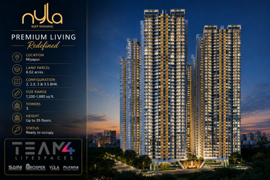 Team 4 Nyla offers ready homes in Miyapur
