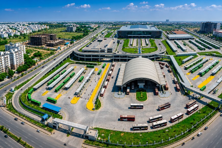 Mega bus terminal: Near ORR or inside city