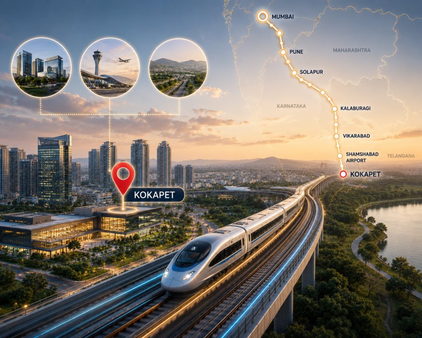 Bullet train proposal puts Kokapet in focus