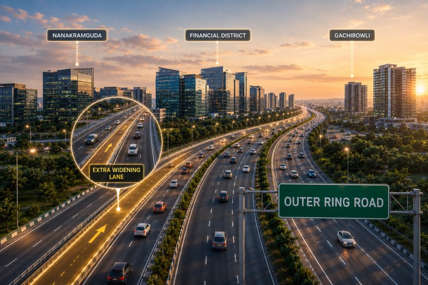 Extra lane proposed on ORR stretch