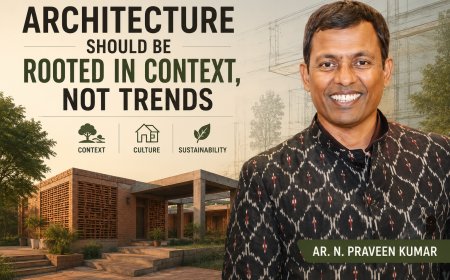 Architecture Should Be Rooted in Context, Not Trends: Ar. N. Praveen Kumar