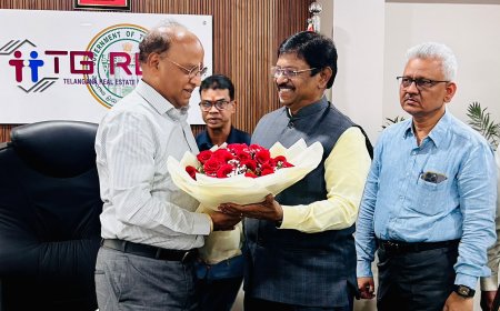 TG-RERA Gets Full-Time Chairman as Srinivasa Raju Takes Charge