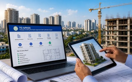 HMDA Building Permissions Go Digital: TG-bPASS Speeds Up Plan Scrutiny Across Hyderabad