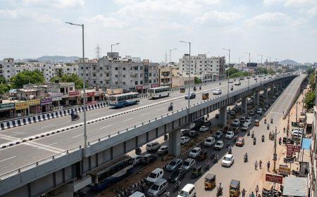 Santosh Nagar–Chanchalguda flyover nears completion