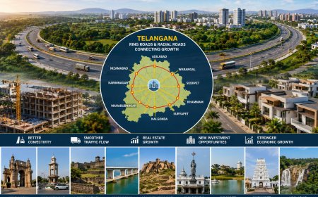 Telangana Plans Ring Roads Around District Headquarters
