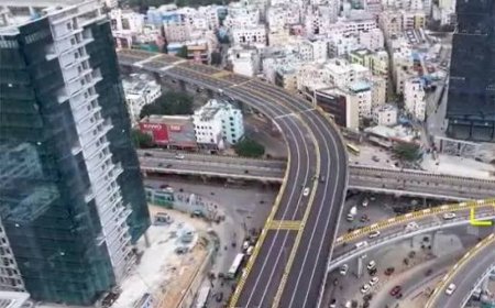 Hyd’s first double-decker flyover takes shape
