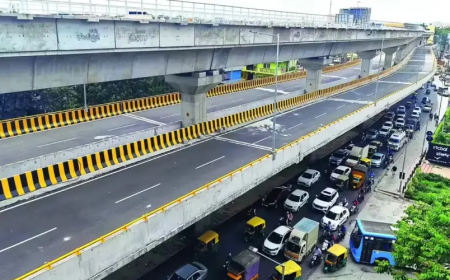 Hyd’s first double-decker flyover takes shape