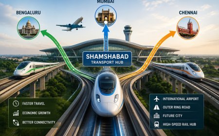 Shamshabad may anchor 3 bullet train corridors