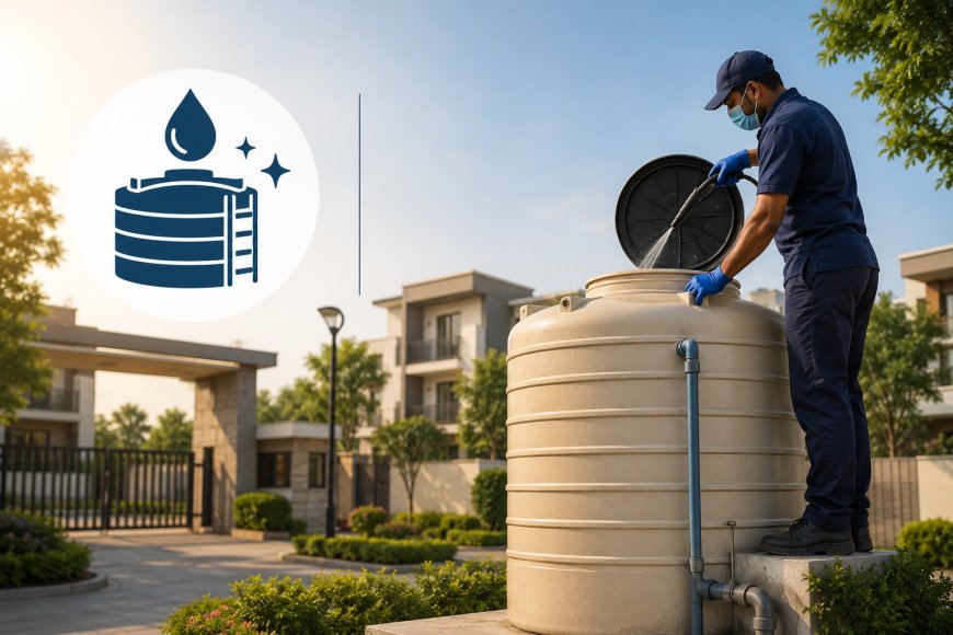Regular upkeep of water tanks key in gated communities