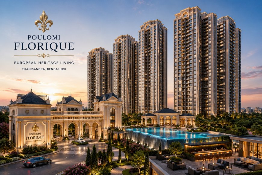 Poulomi Florique Taps Demand for European Heritage Living in Thanisandra Corridor 