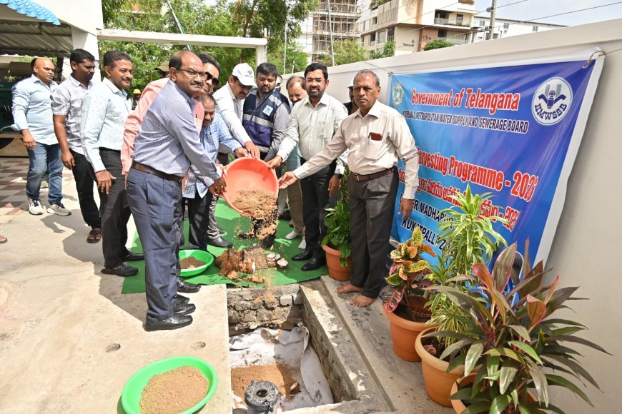 Tanker Dependence Rises to 12,500 Apartments in 2026; Water Board MD Calls for Rainwater Harvesting in Every Apartment