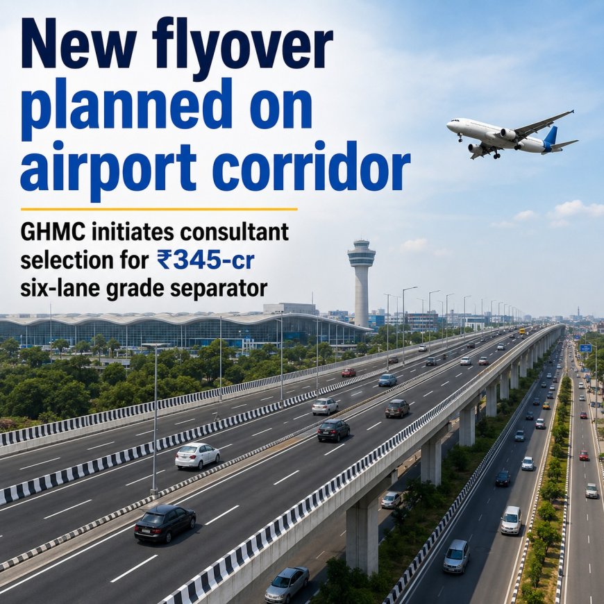 New flyover planned on airport corridor