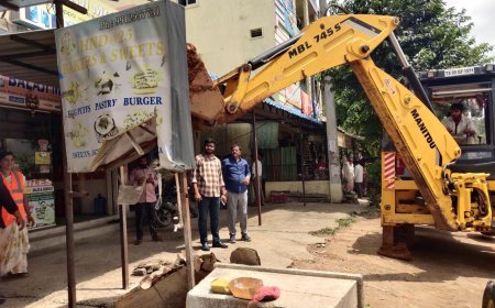 CMC Reclaims Public Spaces by Clearing 313 Encroachments Across 17.95 km