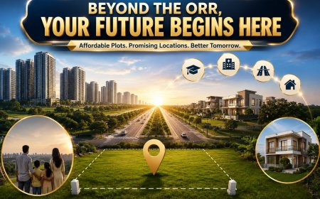 Beyond the ORR, Plots Start at ₹25,000 per Sq Yard