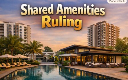 Flat Owners Cannot Prevent Another  Society from Using Common Facilities