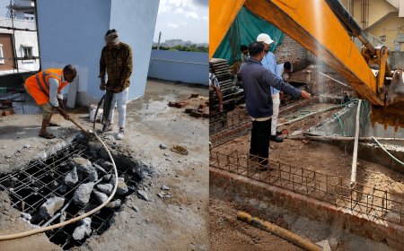 26 Unauthorised Buildings Demolished, 39 Notices Served in Two-Day CMC Enforcement Drive