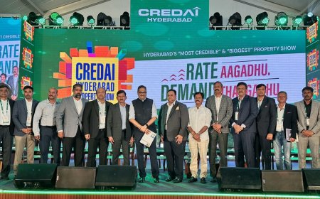 CREDAI Hyderabad Property Show Opens With 60+ Developers, Focus on Prices and Demand