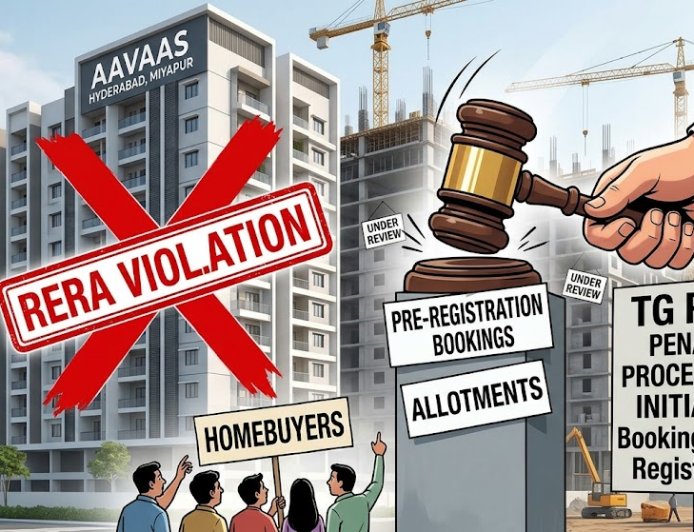 TG RERA orders action against Pacifica Constructions