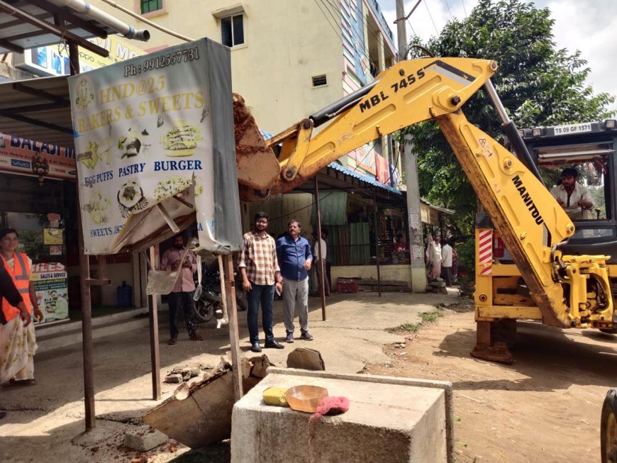 CMC Reclaims Public Spaces by Clearing 313 Encroachments Across 17.95 km