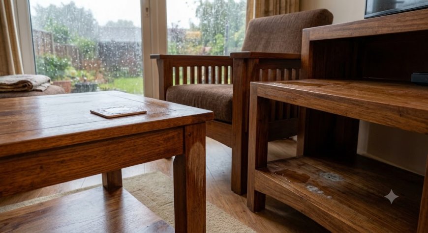 Keep wooden furniture safe during the monsoon