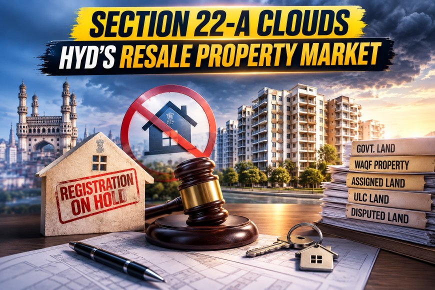 Section 22-A clouds Hyd's resale property market