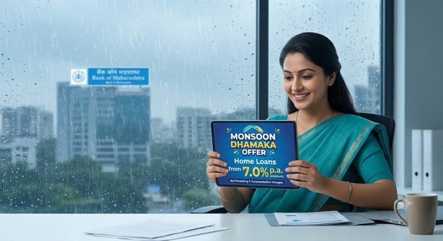 Bank of Maharashtra offers home loans at 7%
