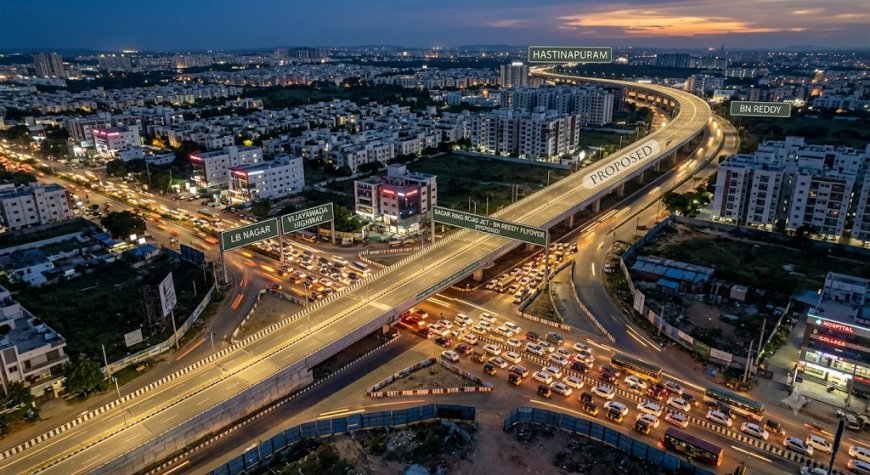 Sagar Ring Road–BN Reddy flyover plan advances