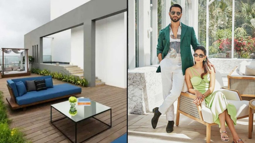 Shahid Kapoor’s 10,000 Sq Ft Luxury Duplex in Mumbai