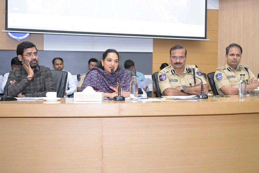 Cyberabad Convergence Meeting Reviews 334 Road Works, Flags 245 Stretches for Repairs