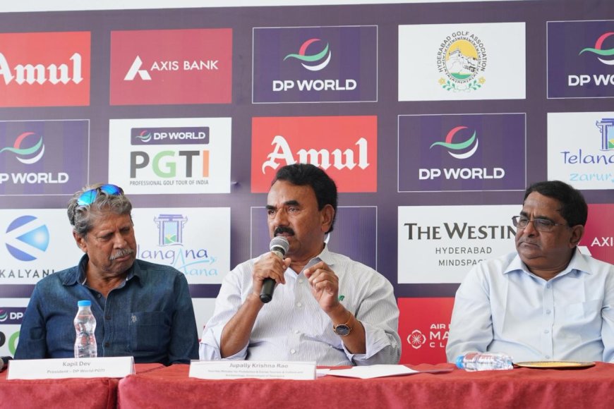 Telangana Plans 130-Acre Golf Course Near Shamirpet, Somasila Project Also Proposed
