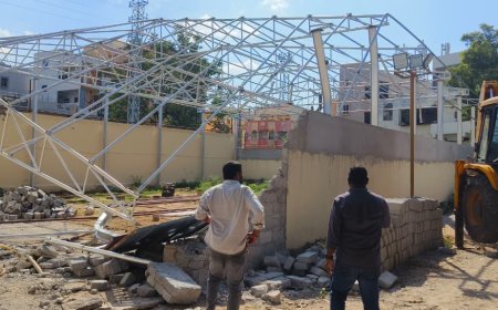 MMC enforcement drive removes 14 unauthorised structures across seven circles