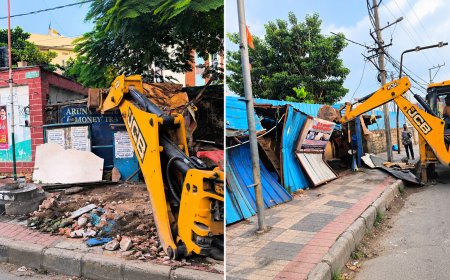 Roadside Obstructions Targeted, CMC Removes 238 Encroachments from 14.4 Km Stretch