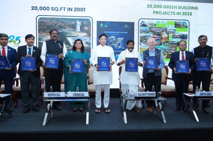 IGBC Marks 25 Years as Green Building Movement Crosses 16.33 Billion Sq. Ft.