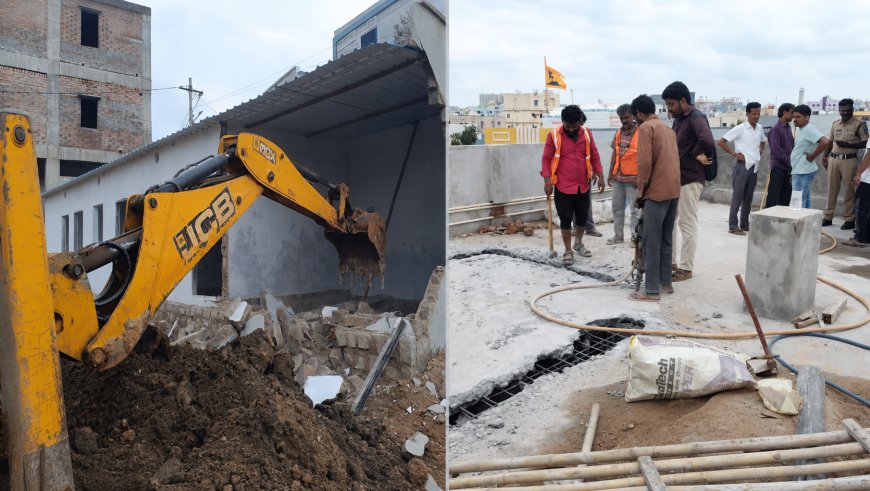 CMC Demolishes 82 Illegal Constructions in First Three Days of September